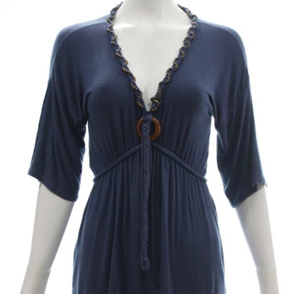 CHRISTOPHER FISCHER V-NECK TOP SIZE SMALL